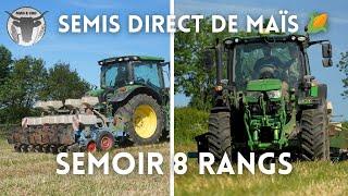 Top départ des SEMIS de MAÏS 2024 [semoir 8 rangs]