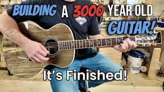 How To Make An Acoustic Guitar Ep. 46 The Finale (How Does It Sound?)