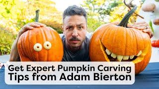 Pumpkin Carving Expert Tips With Adam Bierton | Creative Genius