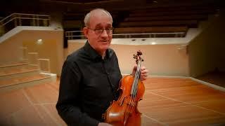 Walter Küssner plays the 'Kux, Castelbarco' Stradivari Viola