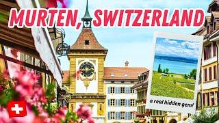 MURTEN / MORAT SWITZERLAND | Exploring a Medieval Hidden Gem Swiss City & the Lake Murten Region