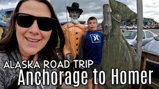 Alaska Road Trip Anchorage to Homer  - Drive W/ Me and See the Sights