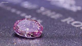 'Ultra-rare' purple-pink diamond sells for a record $26.6 million