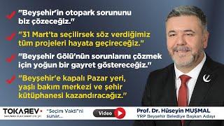 SEÇİM VAKTİ | YRP Beyşehir Belediye Başkan adayı Prof. Dr. Hüseyin Muşmal