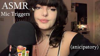 Anticipatory Mic Triggers ASMR | Mic Gripping, Tapping, Scratching, Mic Pumping, Foam & Fluffy Cover