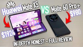 Huawei Mate 60 Pro+ Vs Huawei Mate X5 - OMG, iPhone DESTROYED!