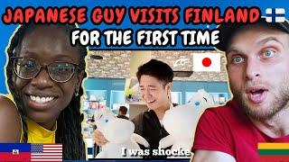 REACTION TO Japanese guy visits Finland for the first time | FIRST TIME WATCHING