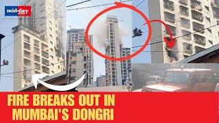 Fire breaks out in Mumbai's Dongri due to Cylinder blast, Scary visuals surface online