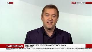 Reform Political Advertising interviewed by Sky News