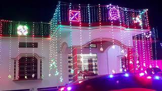 PIXELL LIGHT DECORATION  IN LAXIPUR ,DECORATED BY SUKAI LIGHT HOUSE SIKANDARPUR KHAS BASTI U.P