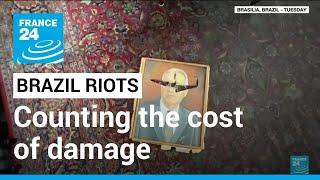 Significant damage found in Brazilian congress buildings after riots • FRANCE 24 English