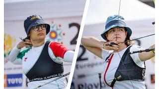 Chiara Rebagliati v Caroline Lopez – recurve women gold | Plovdiv 2022 European Grand Prix