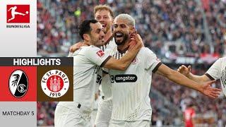 Freiburg - St. Pauli | 0:3 | Zusammenfassung | Bundesliga 2024-25 | freiburg st pauli