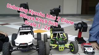 Unboxing Kyosho Mini Z Clone Wltoys K969 Drift Scale 1:24