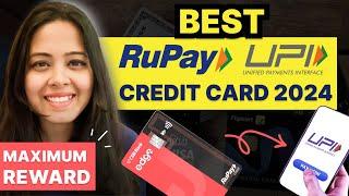 Best Rupay Credit Card 2024 for UPI Payment with Maximum Rewards | Best Credit Card in India