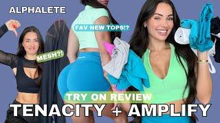 Alphalete NEW Tenacity Fabric, Amplify Butt Scrunch & Mesh? FAIL *in depth, brutally honest review*