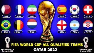 All Qualified Teams FIFA World Cup 2022. [Updated]