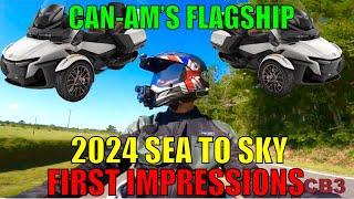 2024 CAN-AM SEA TO SKY FIRST RIDE...A  SEAT OF THE PANTS EXPERIENCE!!!