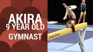 Akira 9 year old gymnast