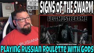 SIGNS OF THE SWARM - HELLMUSTFEARME | OLDSKULENERD REACTION | CENTURY MEDIA