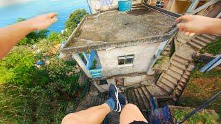 Паркур на Крышах Рио де Жанейро (Видео Первого от Лица)