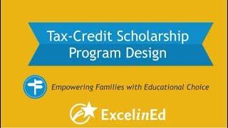 How are tax-credit scholarship programs designed?