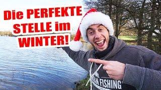 Wenn Du diese Stelle JETZT findest, wirst Du Fische fangen! Zander Angeln im Winter!