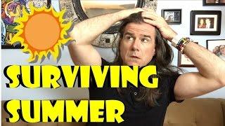 Men's Long Hair: Surviving Summer