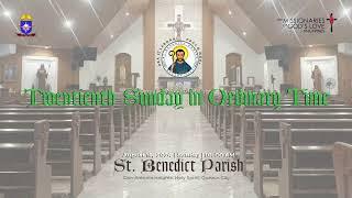 LIVE | Twentieth Sunday in Ordinary Time