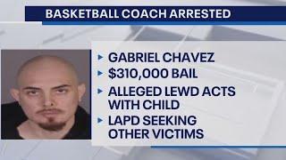 Former Granada Hills basketball coach arrested for alleged sexual acts with a child