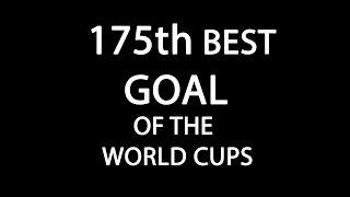 The Brazilian Rivelino scored the 175th best goal of the World Cups against Zaire in Germany 74.