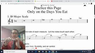 Flutes: Bb Scale (Whole)