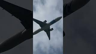 Egypt air Boeing 777-300 departing Heathrow #shorts