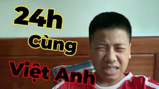 24h cùng Việt Anh Cr7 : Học Online và Solo kỹ thuật bóng đá cùng anh Lý Tà Goằn