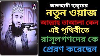 নতুন ওয়াজ। আল্লাহ তাআলা কেন এপৃথিবীতে রাসূলগণদেরকে প্রেরণ করেছেন।new lecture mizanur rahman azhari