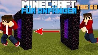 Wie baut man einen Teleporter in Minecraft | Minecraft für Anfänger Tag 63