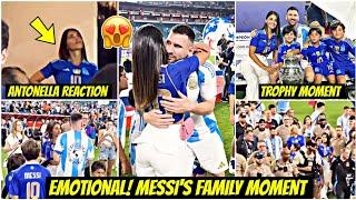 MESSI Heartwarming Family Moments With Antonella & Kids During Copa America Celebrations