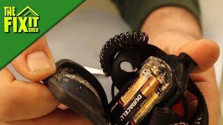 Clean Up Leaking Batteries  | The Fixit Shed