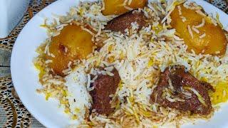 Kolkata ki Famous Biryani Banaye | Biryani Recipe | बावर्ची के स्टाइल में कोलकाता की फेमस बिरयानी