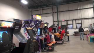 Arcade and Pinball Auction Jan 11, 2014 - Northaven, CT - John's Arcade on the Road!