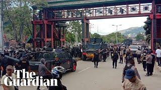 Indonesian security forces open fire at student rally in West Papua