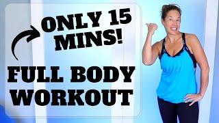 15 Minute Full Body Workout at Home | ALL FITNESS LEVELS