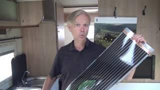 Motorhome heating system.  Underfloor foil : will it work?