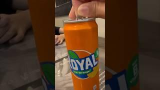 Reverse Royal Tru-Orange #viral #shorts #soda #reverse