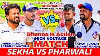 Sekha(Dhunna Ludhiana & Parbhav) Vs Pharwali(Danny Mandi & Amit Janjh) Cosco Cricket Mania