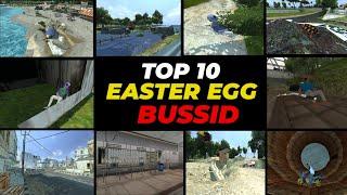 TOP 10 LOKASI TEMPAT EASTER EGG DI BUSSID V4.0.3 || BUS SIMULATOR INDONESIA