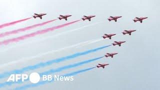 英航空ショー開幕 軍用機からeVTOLまで（2024年7月撮影）