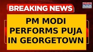 PM Modi Visits Guyana, Engages with Local Community Leaders in Georgetown | Breaking News