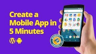 Build a Mobile App in 5 Minutes Using Wordpress and Only 1 Plugin