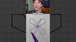 How To Draw A 3D Square  #shorts